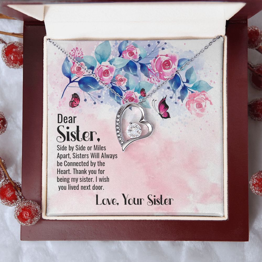 To My Sister-Side By Side Or Miles