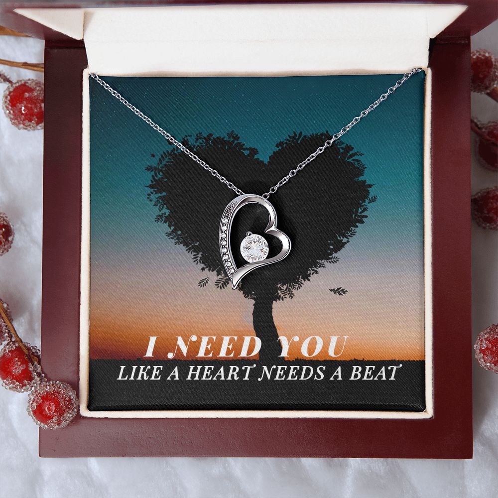 To My Girlfriend-I need you like a heart needs a beat