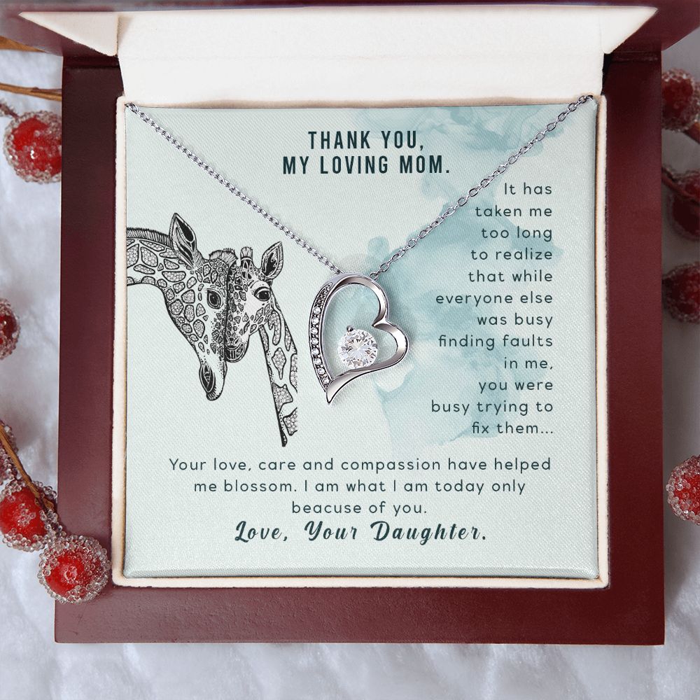To My Mom-Thank you my loving mom