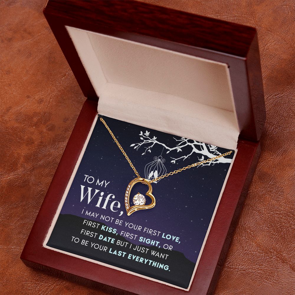 To My Wife- I may not be your first love