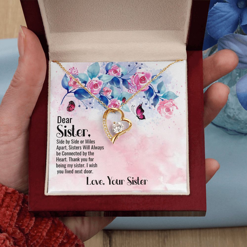 To My Sister-Side By Side Or Miles