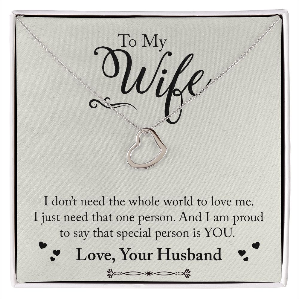 To My Wife