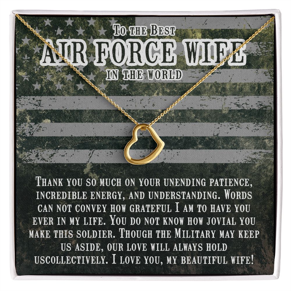 To My Air Force Wife