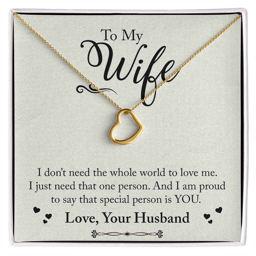 To My Wife