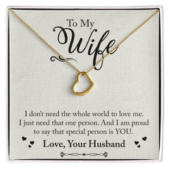 To My Wife