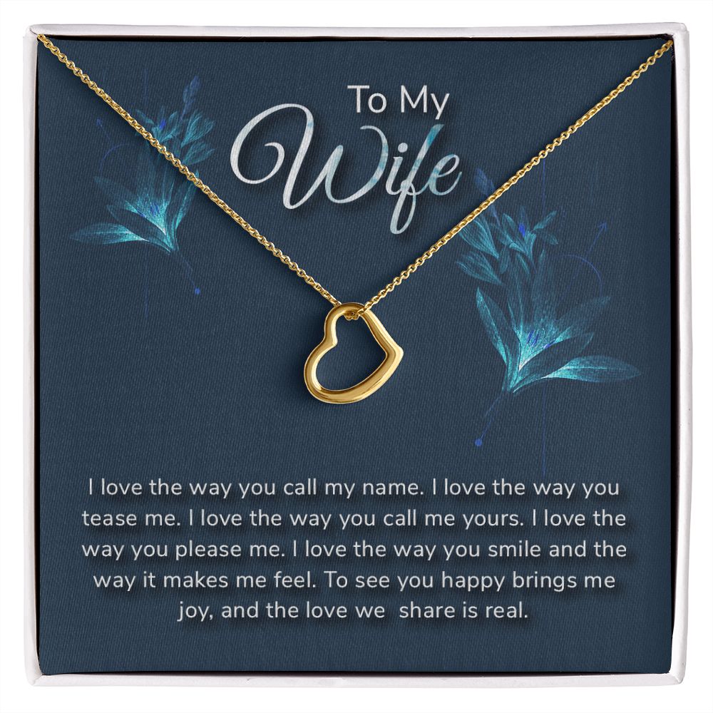To My Wife