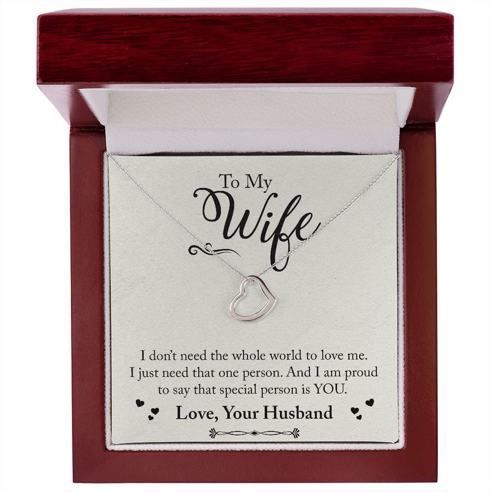 To My Wife