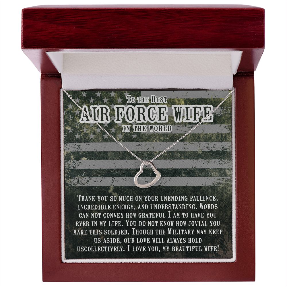To My Air Force Wife