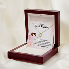 To My Best Friend-A best friend is like a four-leaf clover