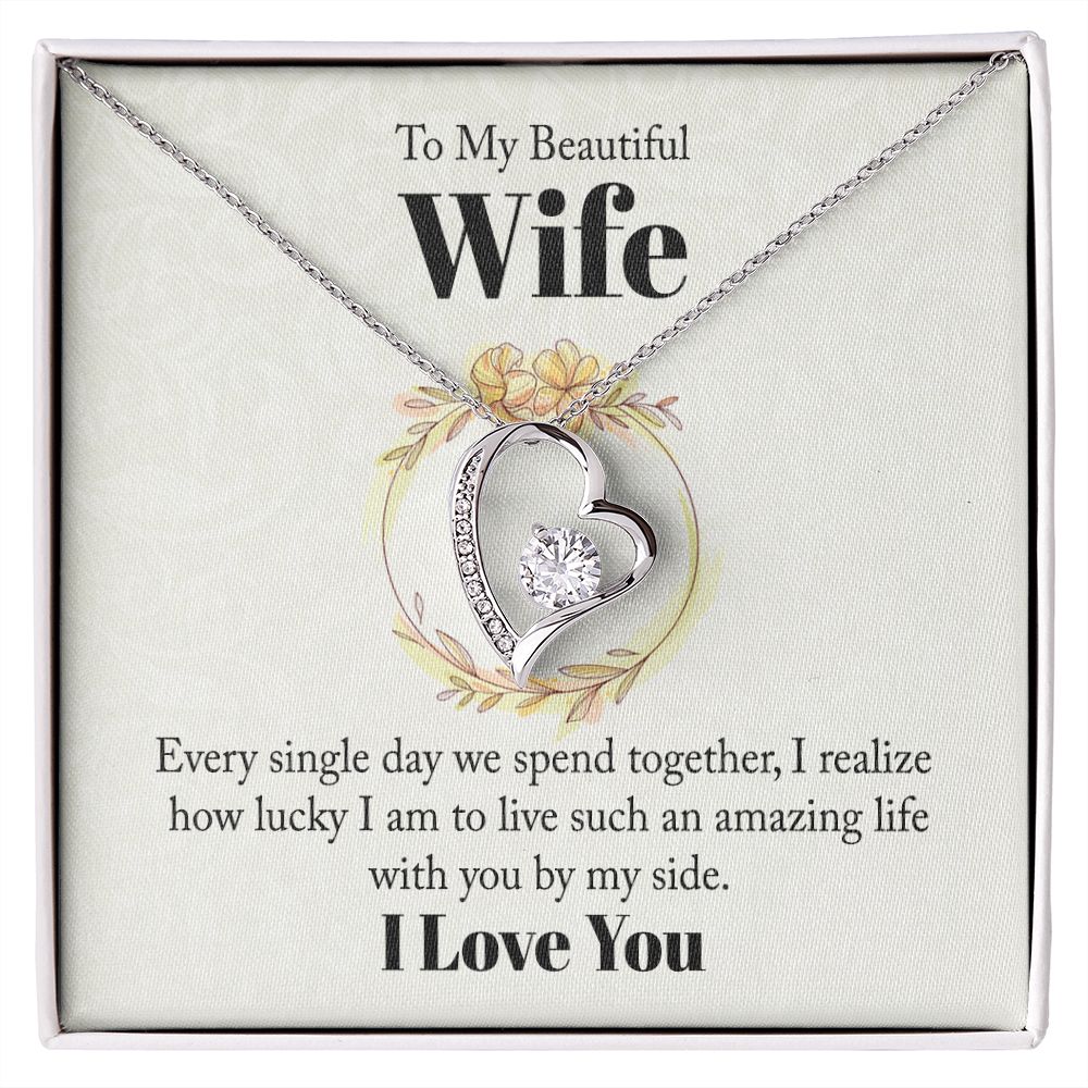To My Beautiful Wife-Every single day we spend together