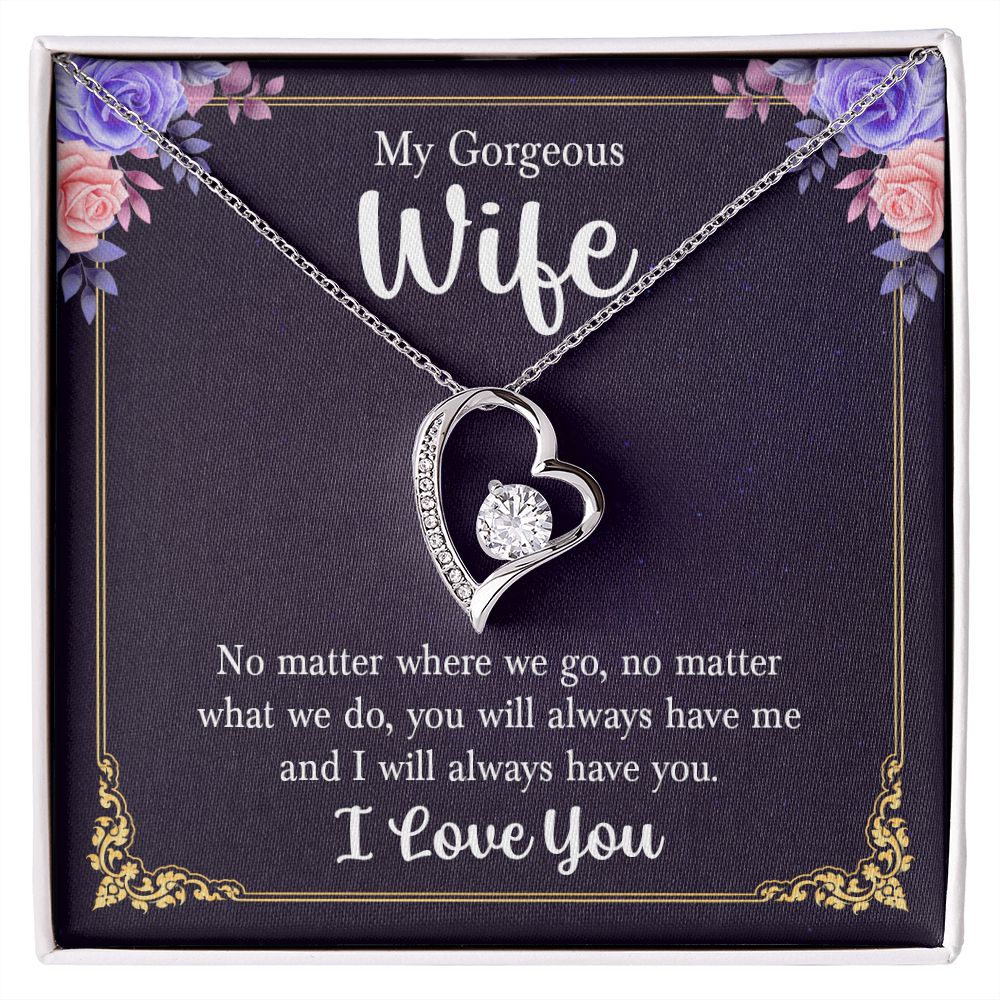 To My Wife- No matter where we go