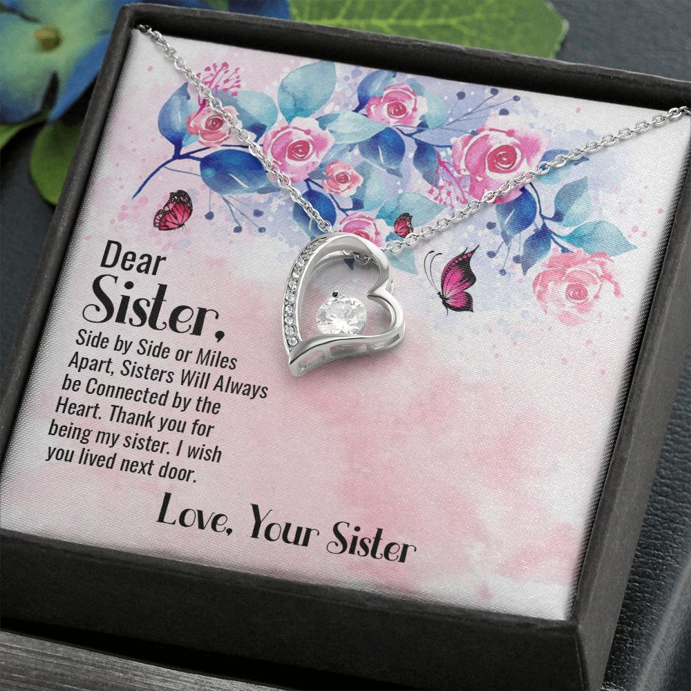 To My Sister-Side By Side Or Miles