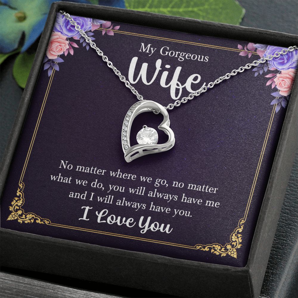 To My Wife- No matter where we go
