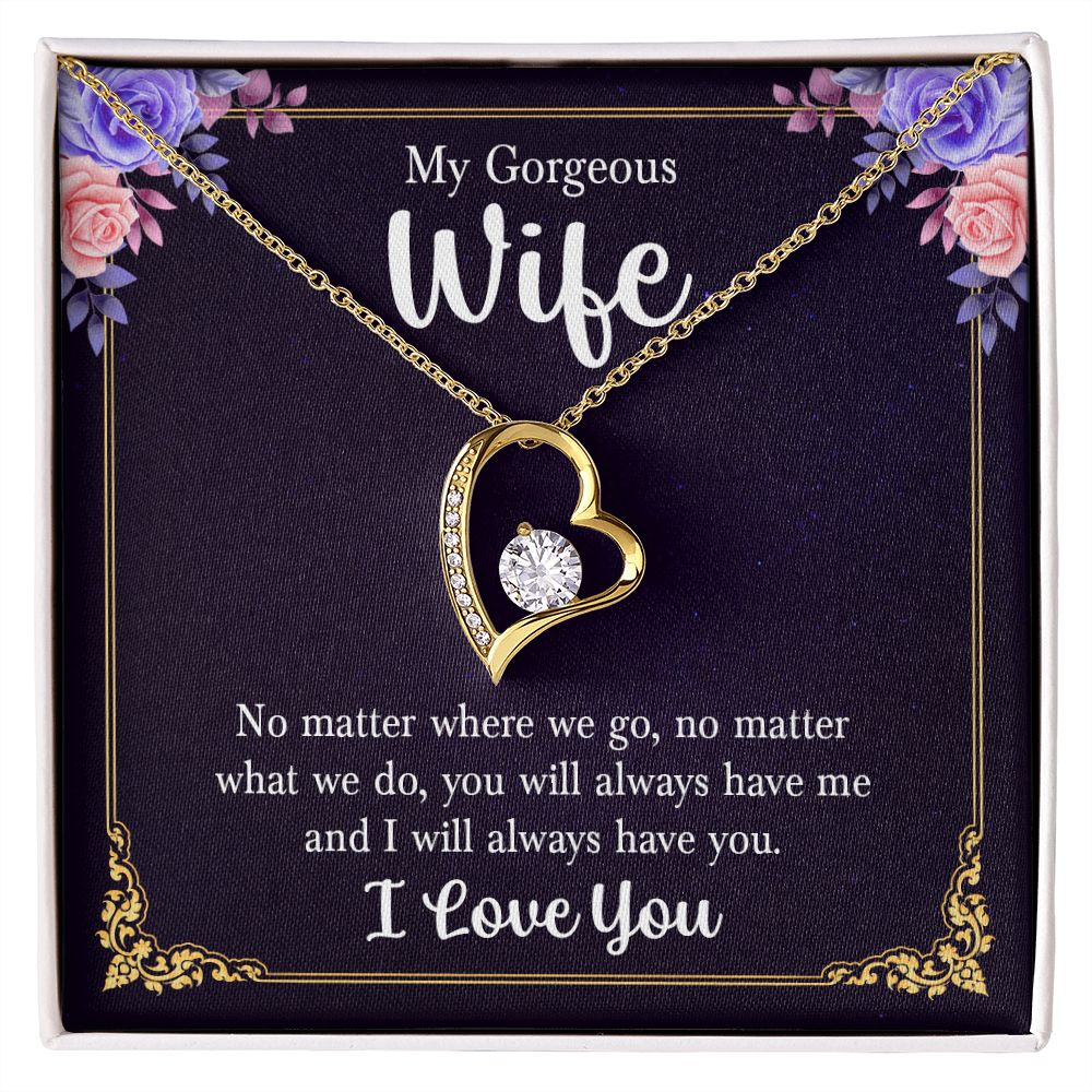 To My Wife- No matter where we go