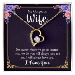 To My Wife- No matter where we go