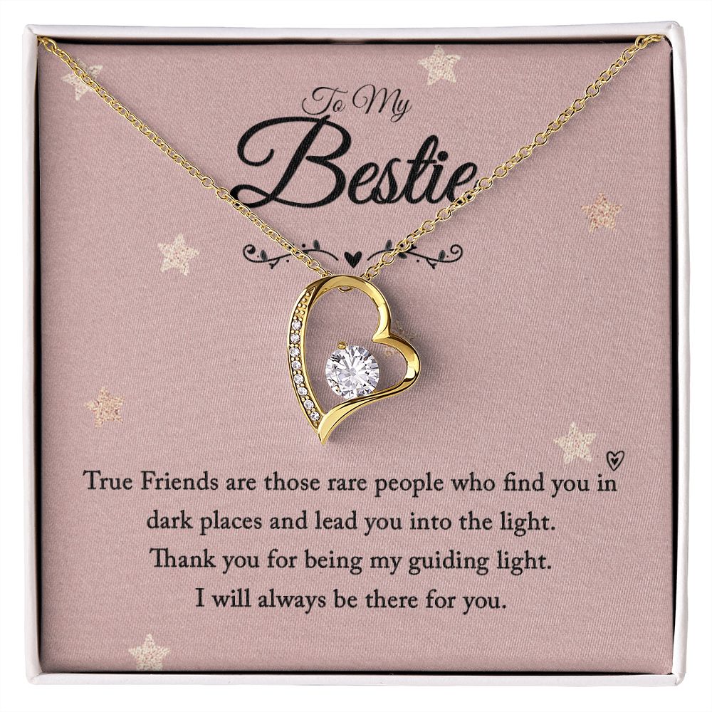 To My bestie-True Friends are those