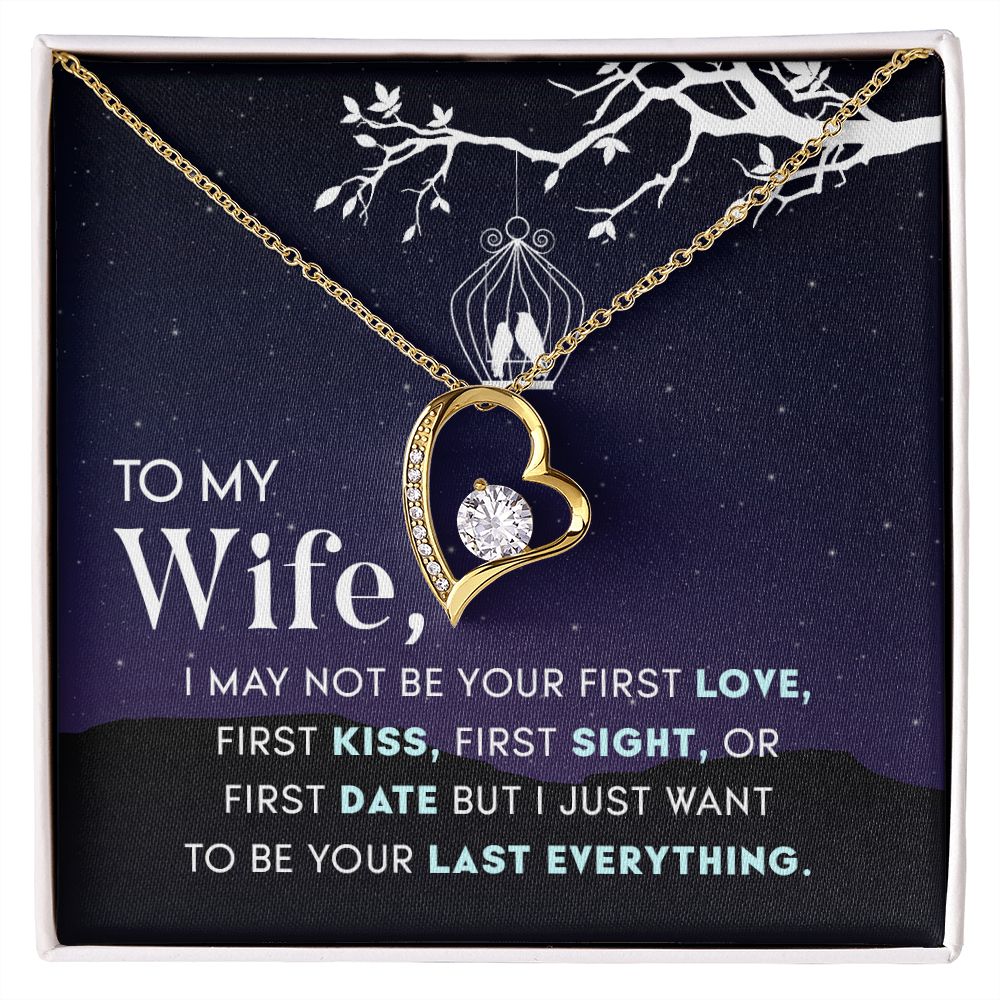 To My Wife- I may not be your first love