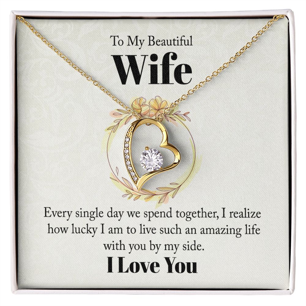 To My Beautiful Wife-Every single day we spend together