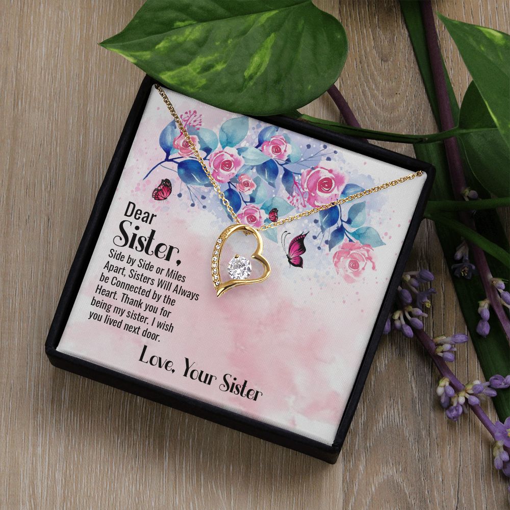 To My Sister-Side By Side Or Miles